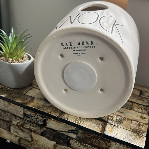 NWT RAE DUNN Ceramic KNOCK Birdhouse - double-sided - Picture 6 of 8